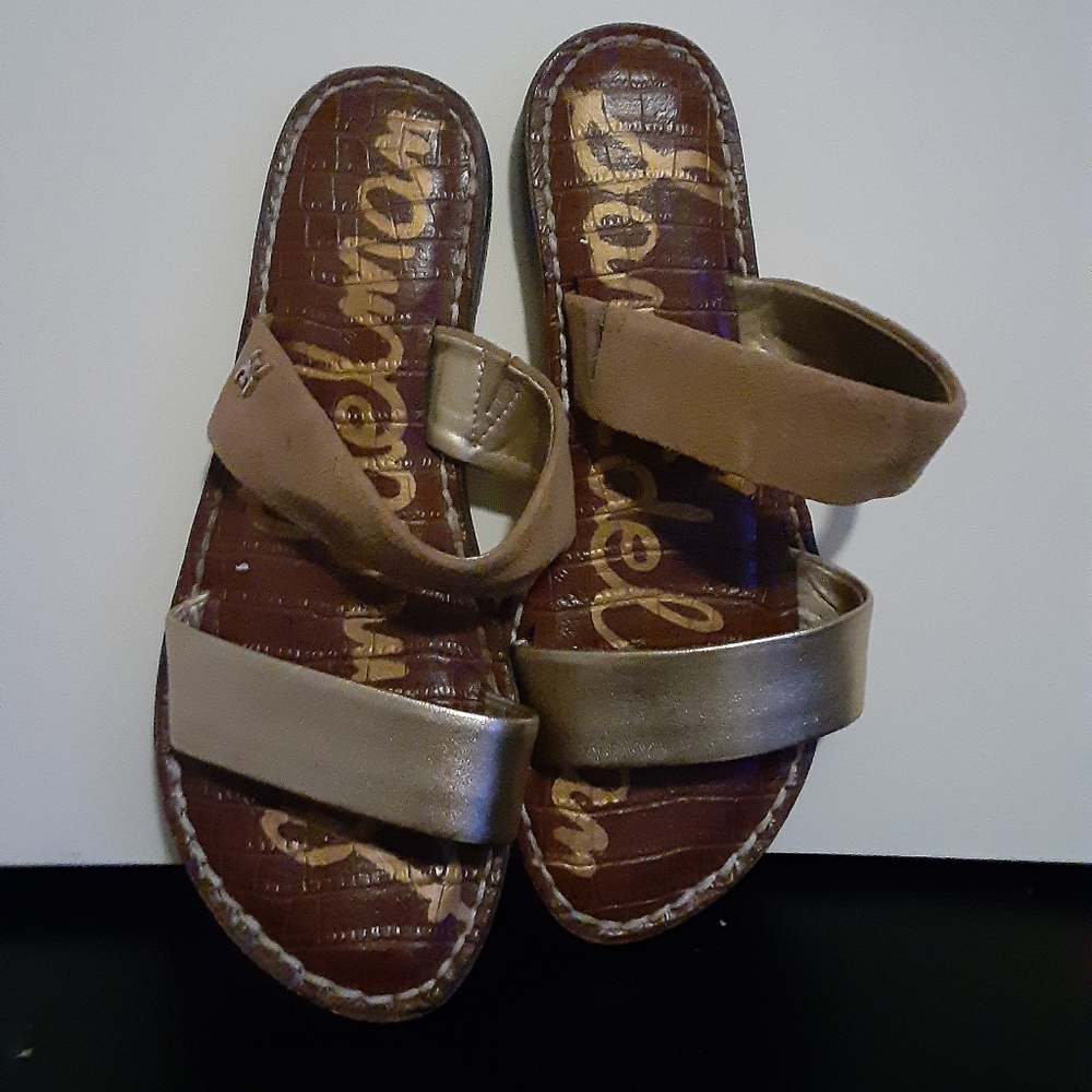 Sam Edelman size 5.5 flat strapped sandal